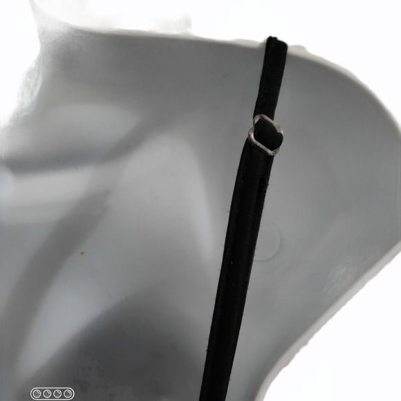 Black Dress Sequins V Neck Large Stretch LBD Tassels Body Hugging - Picture 8 of 13